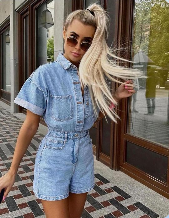 Комбінезон  джинсовий ZARA