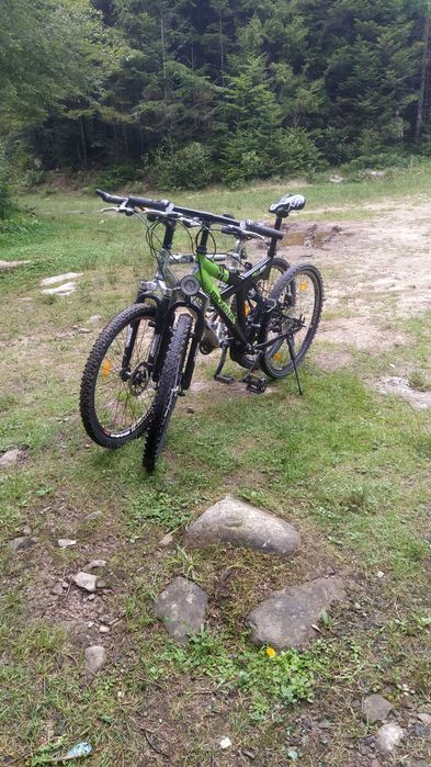 Прокат велосипедів, велопрокат в Карпатах, Стара Гута біля резиденції