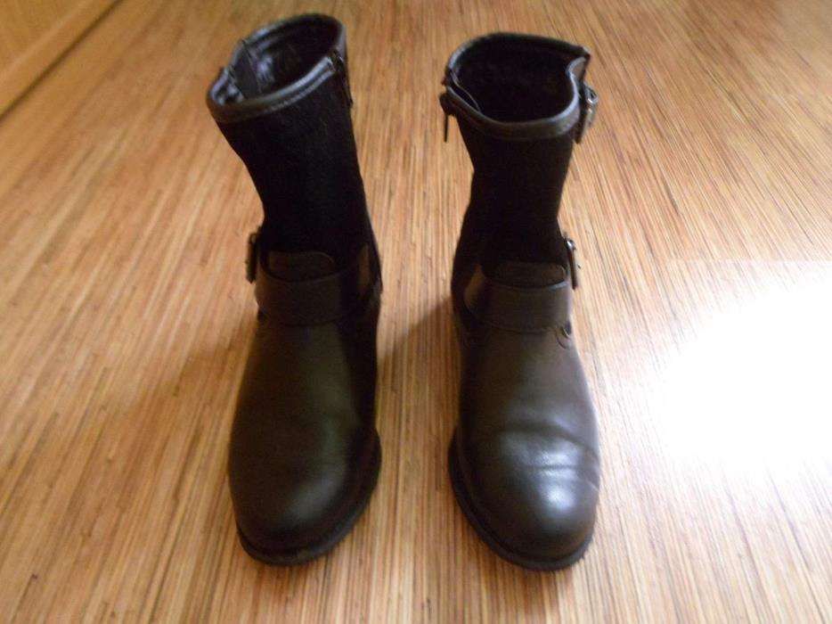 Botas Pretas Pele, 37