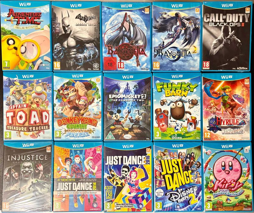 JOGOS Nintendo Wii U || Portes Grátis  || Ler Descrição↓