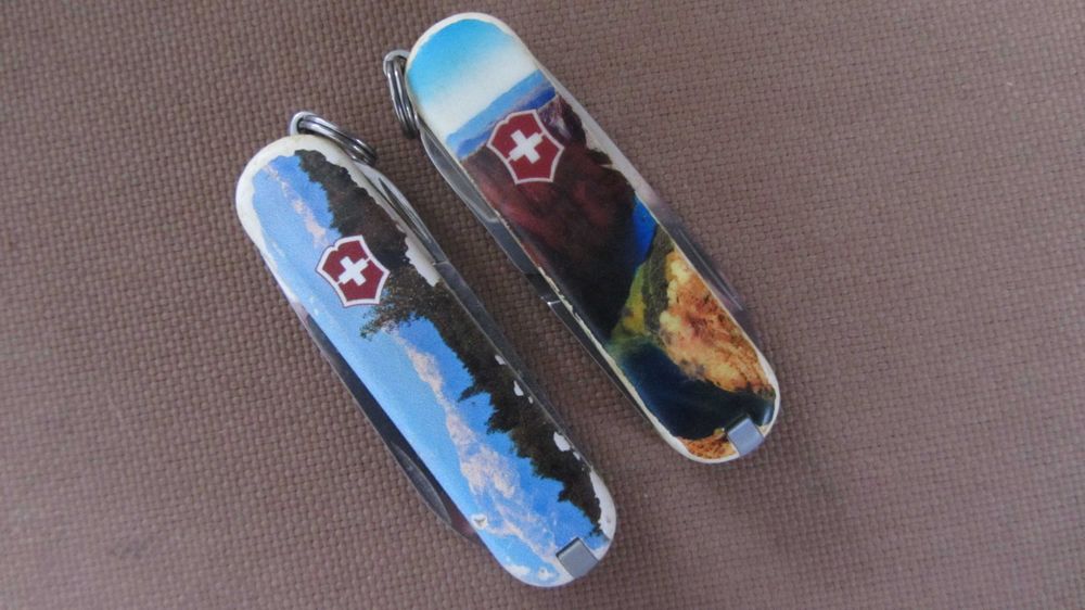 Одним лотом два Victorinox.