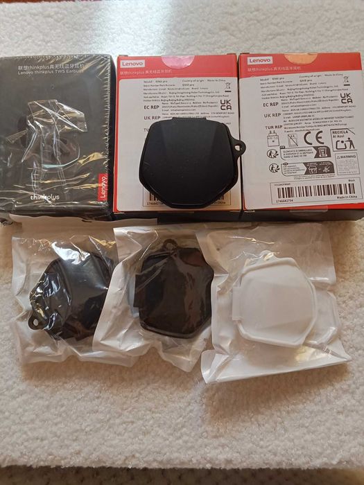 Auriculares/Fones Lenovo GM2 PRO + Capa de Proteção | Graves Fortes + Modo Gaming + Bluetooth 5.3 [Novo/Selado]