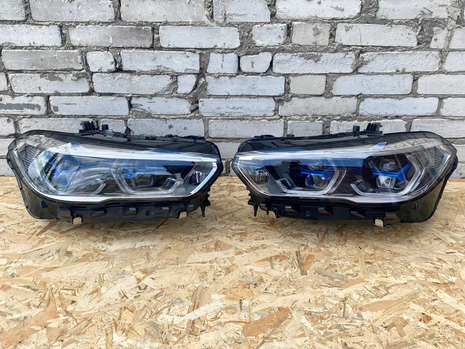 Фари BMW X5 G05, X6 G06 Laser з блоками 2020-2024 Дорест Лазерні фари