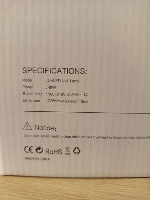 Лампа для гель лака