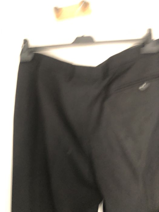 Czarne welniane spodnie eleganckie meskie m&s w bdb stanie styl vintag