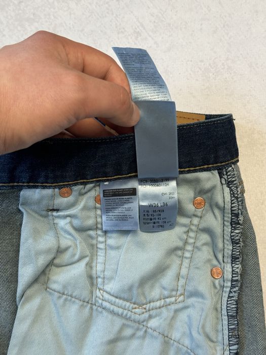 Нові джинси Levi’s 501 premium чоловічі темно сині оригінал