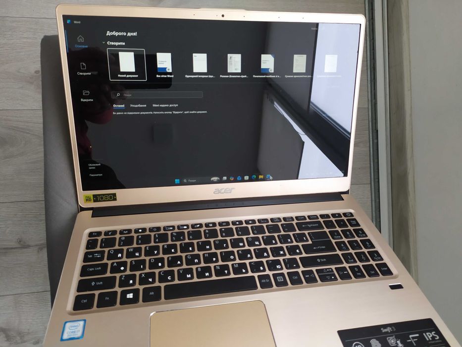 ACER SWIFT 3 SF315-52-81HD GOLD FHD 15.6" i7-8550U 8GB RAM 256GB SSD