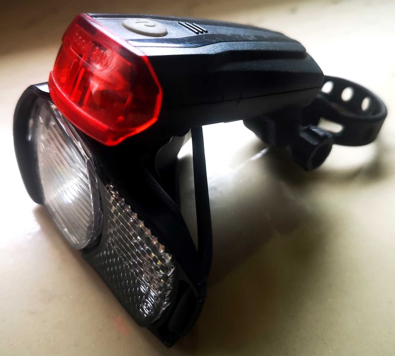 Oświetlenie rowerowe Led zestaw PRZÓD TYŁ