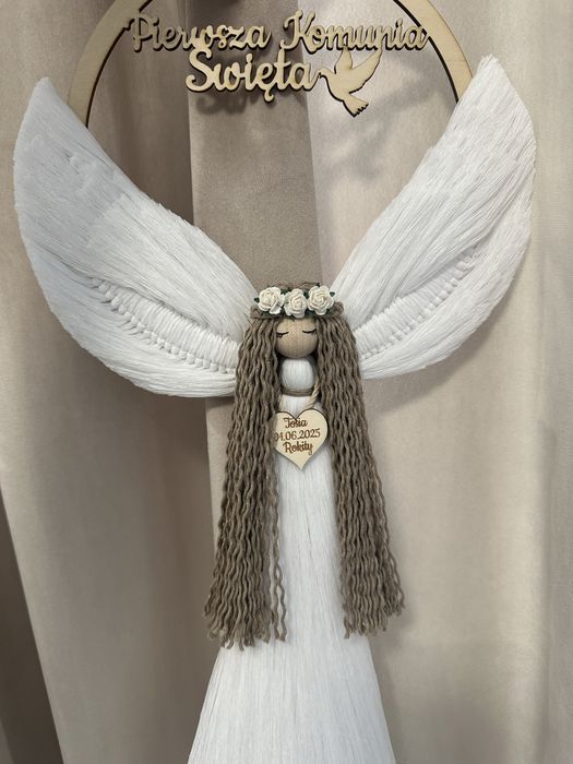 Aniol stroz makrama prezent