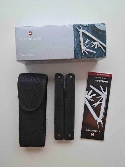 Мультитул Victorinox SwissTool BS Nylon Case (3.0323.3CN) з кримпером