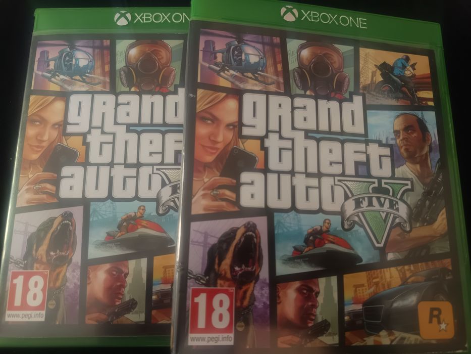 GTA V dwie gry Xbox One