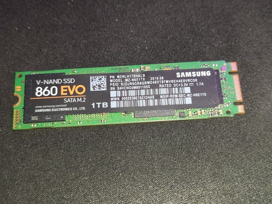 samsung 860 evo 1tb - купить комплектующие для ПК - Цена на OLX.ua
