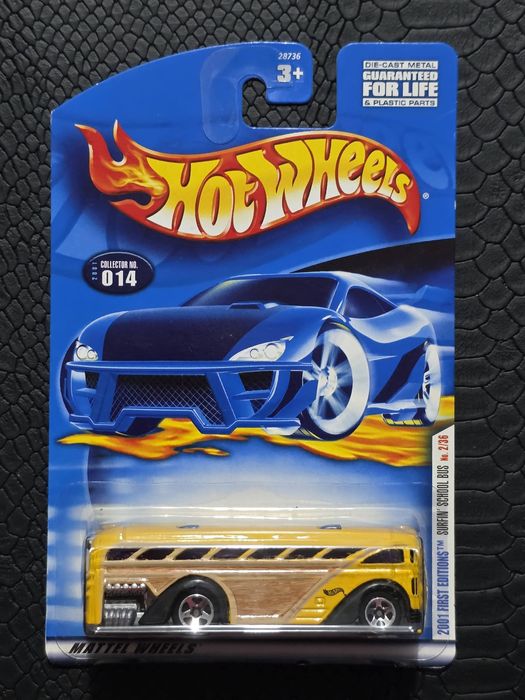 Surfin' School Bus LONG Hot Wheels