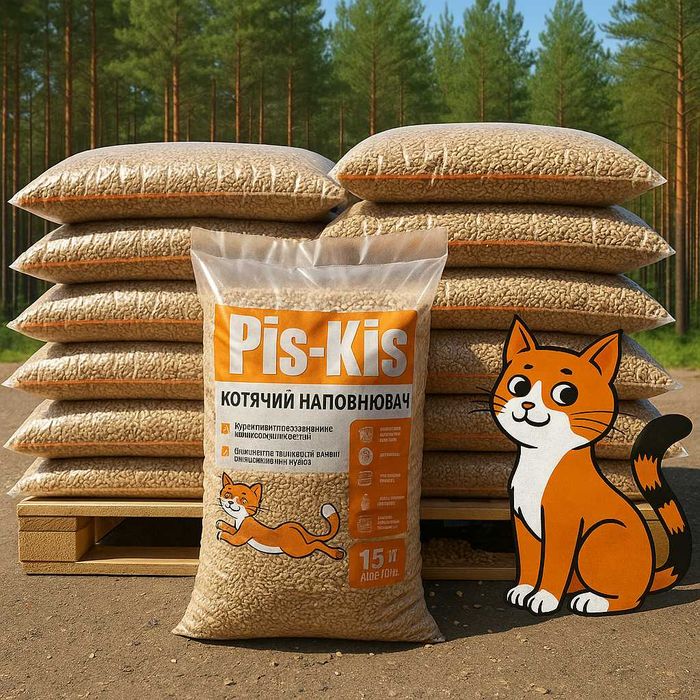 Наповнювач для котів світлий. Не відправляемо почтою.