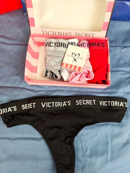 Damska bielizna 5pak Victoria secret stringi premium S-XXL