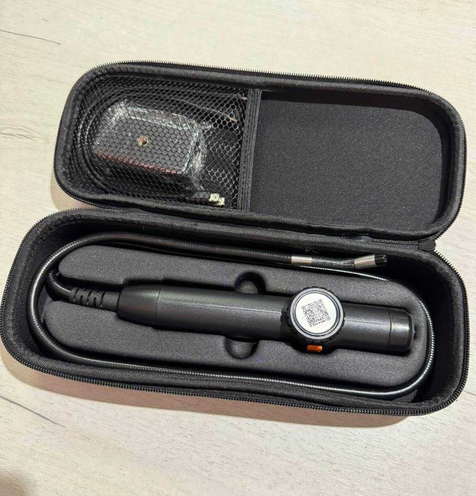 Эндоскоп с поворотной камерой для телефона, 1 м - для труб, авто СТО