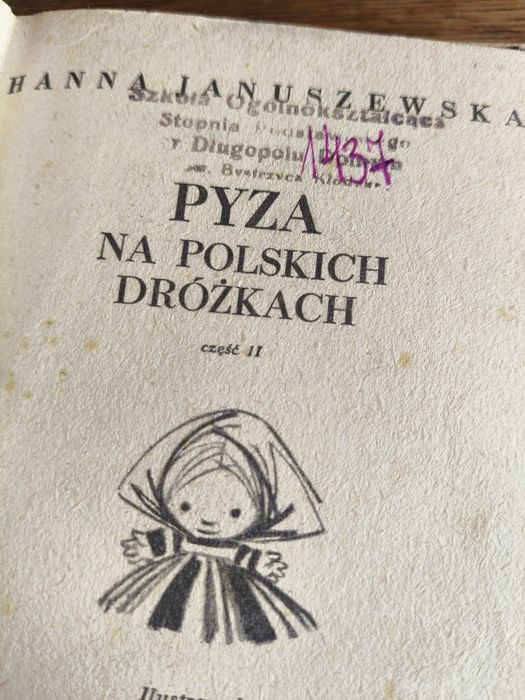 Książka Pyza na polskich dróżkach ⁵⁹