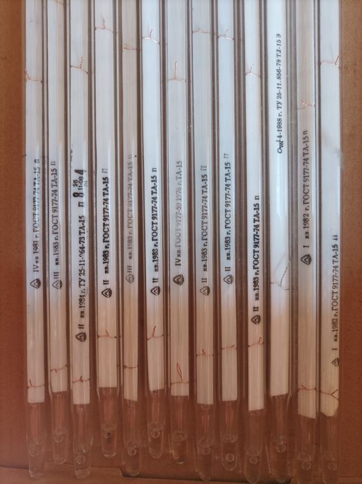 Термометр ртутный лабораторный,стеклянный