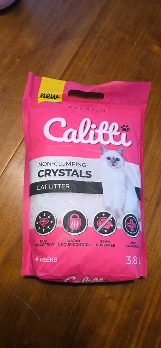 Żwirek dla kota CALITTI Crystals 3.8 L