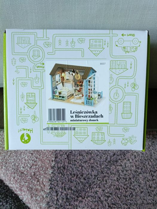 Leśniczówka w Bieszczadach miniaturowy domek Habarri
