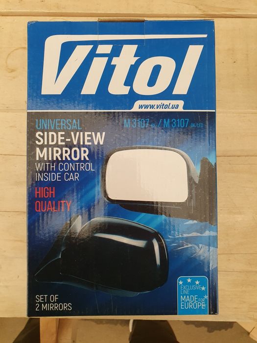 Боковые зеркала Vitol на Ваз 2104 - 2107 цвна за 2 шт.