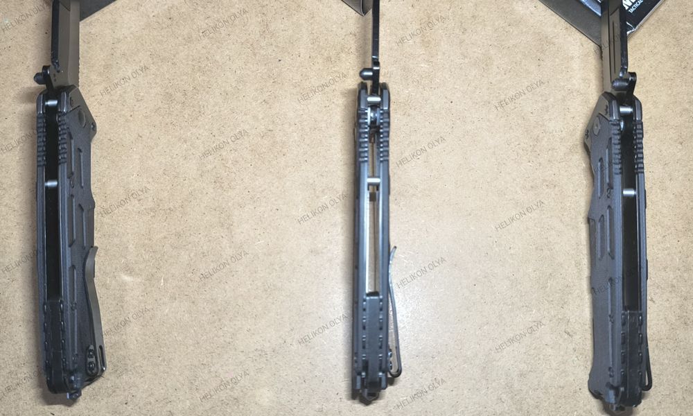 ‼️НІЖ ASSAULT BLACK MIL-TEC 15325500 EDC складний склобій авто кліпса