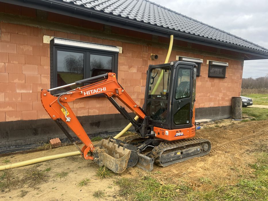 Wynajem Minikoparki 3t bez operatora wypożyczalnia minikoparek