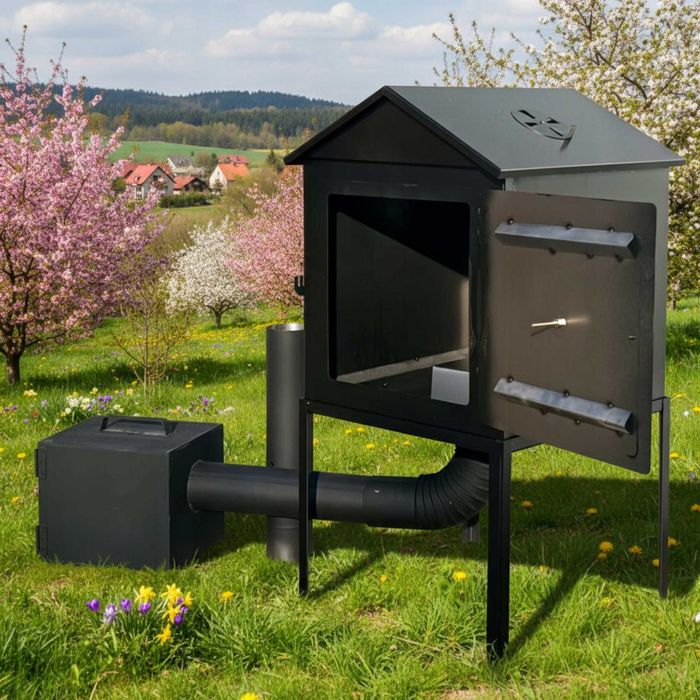 Wędzarnia metalowa , domowa , ogrodowa jednokomorowa, dwukomorowa