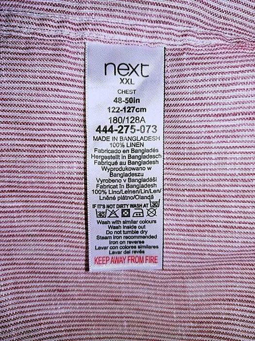 Рубашка NEXT® лён -XXL-
