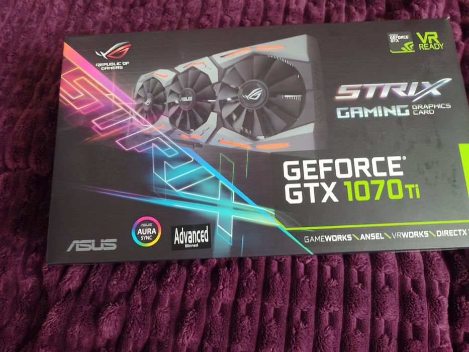 Відеокарта 1070TI ідеальний стан на пломбах