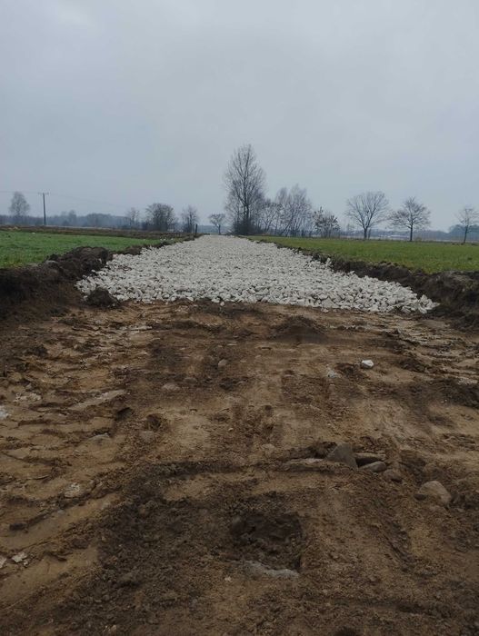 Wynajem, usługa, praca koparką, ładowarką telskopową, ciągnikiem rolni