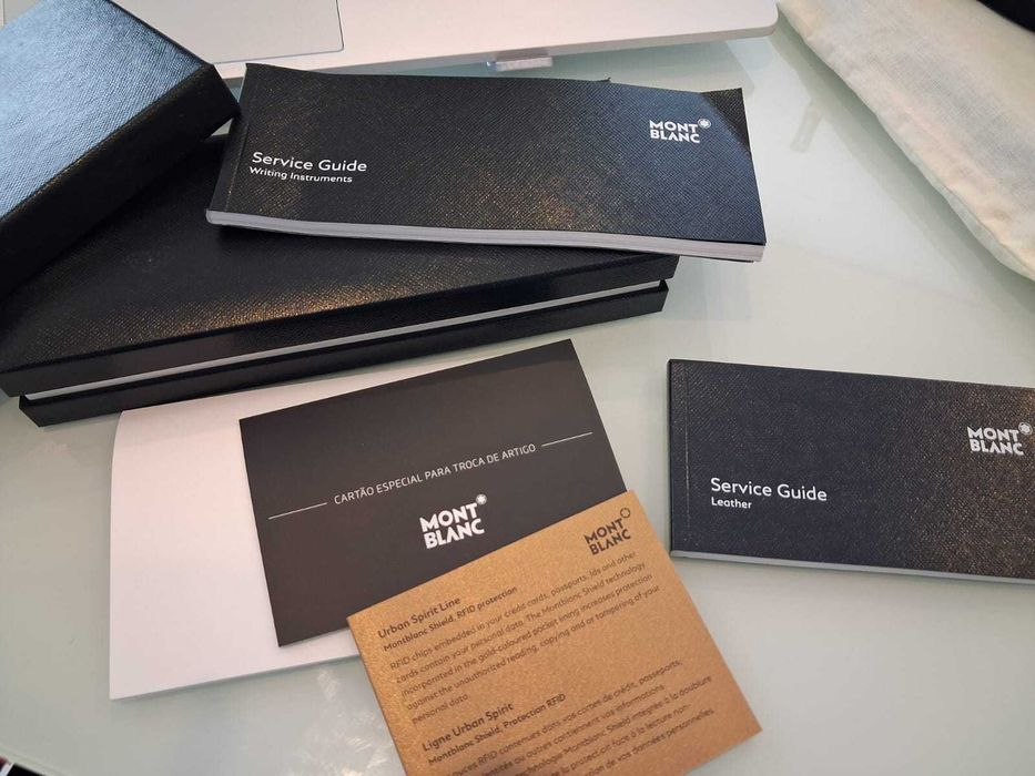 Montblanc - Caneta, Estojo e Caderno