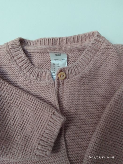 Sweter niemowlęcy rozm.62