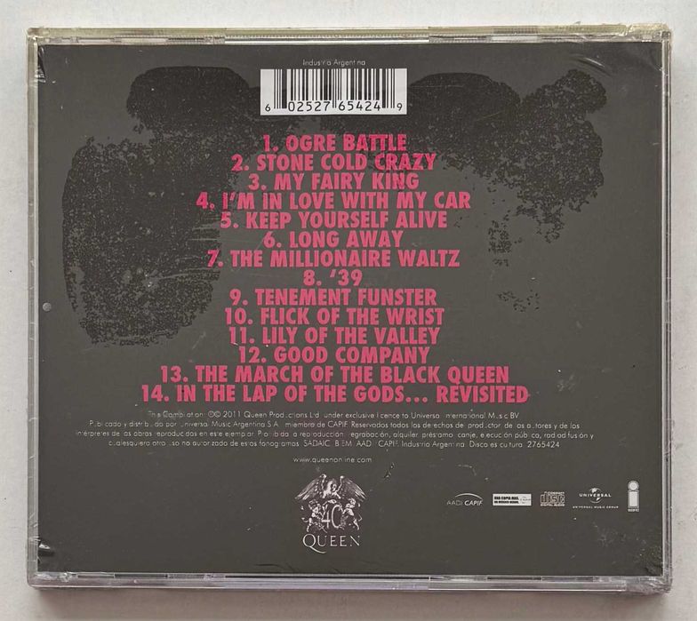 CD_Queen, Deep Cuts. Volume 1 (1973/76). Novo e selado.