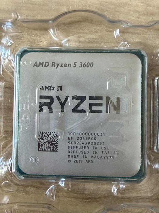 Procesor AMD Ryzen 5 3600 + termopad gratis