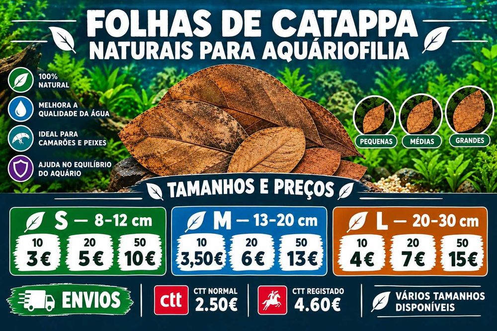 Folhas de Catappa