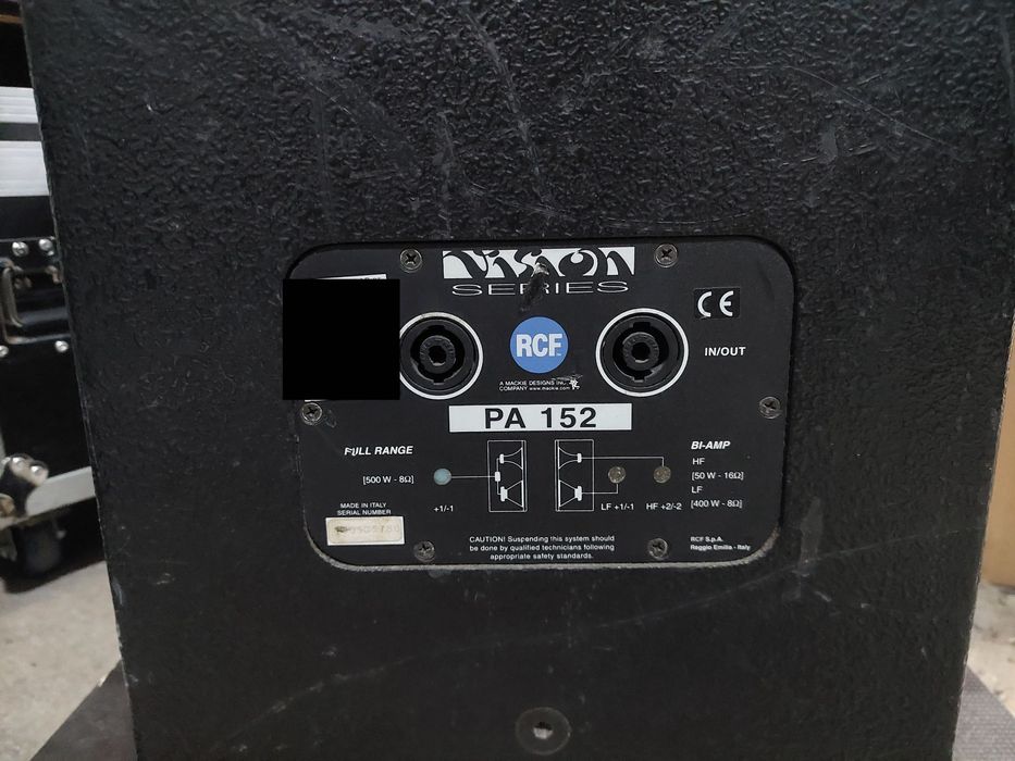 Colunas Tops RCF PA-152 Vision Series 500w