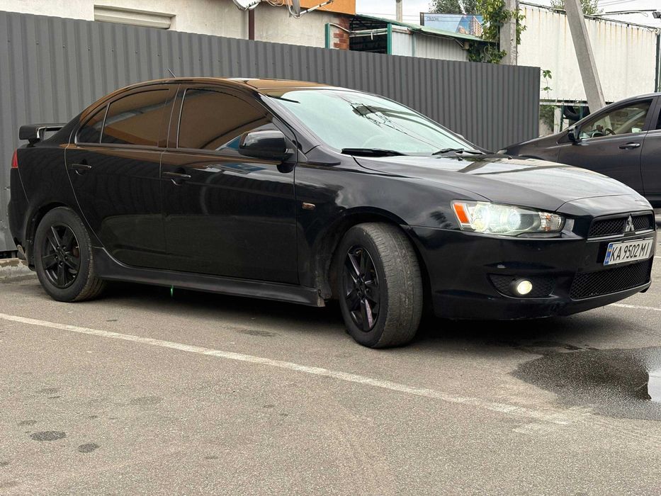 Lancer X 2.0 АКПП+ГБО чорний