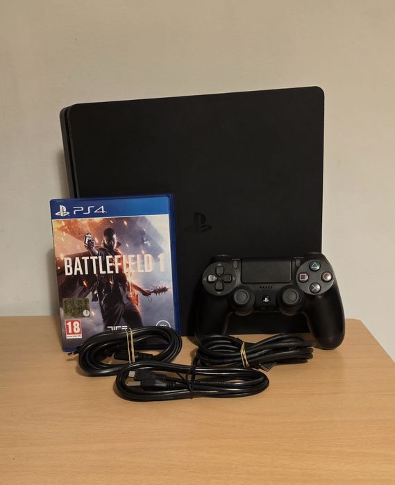 Playstation 4 500gb + Comando Sony + Battlefield 1