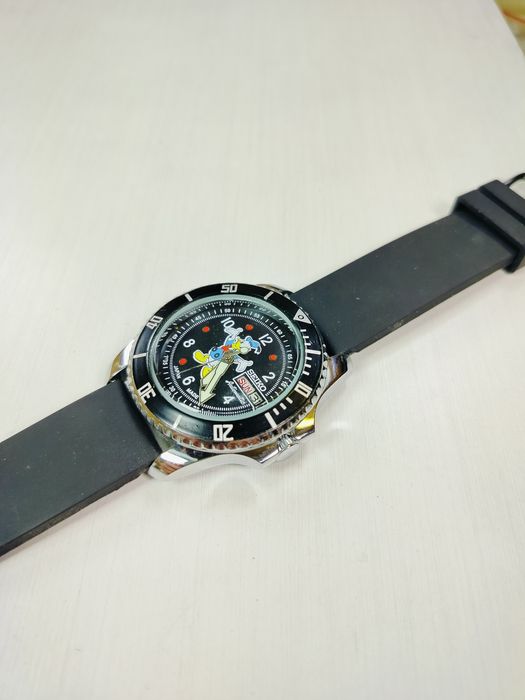 5 x zegarek Seiko Donald Duck Mickey Mouse Myszka Miki Kaczor automat