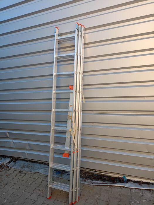 Drabina aluminiowa wielofunkcyjna HIGHER 3x9 seria 73PRO II Gatunek