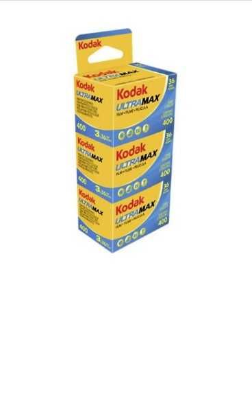 Фотоплівка KODAK ULTRA MAX 400/36 x 3шт  Є Самовивіз Київ