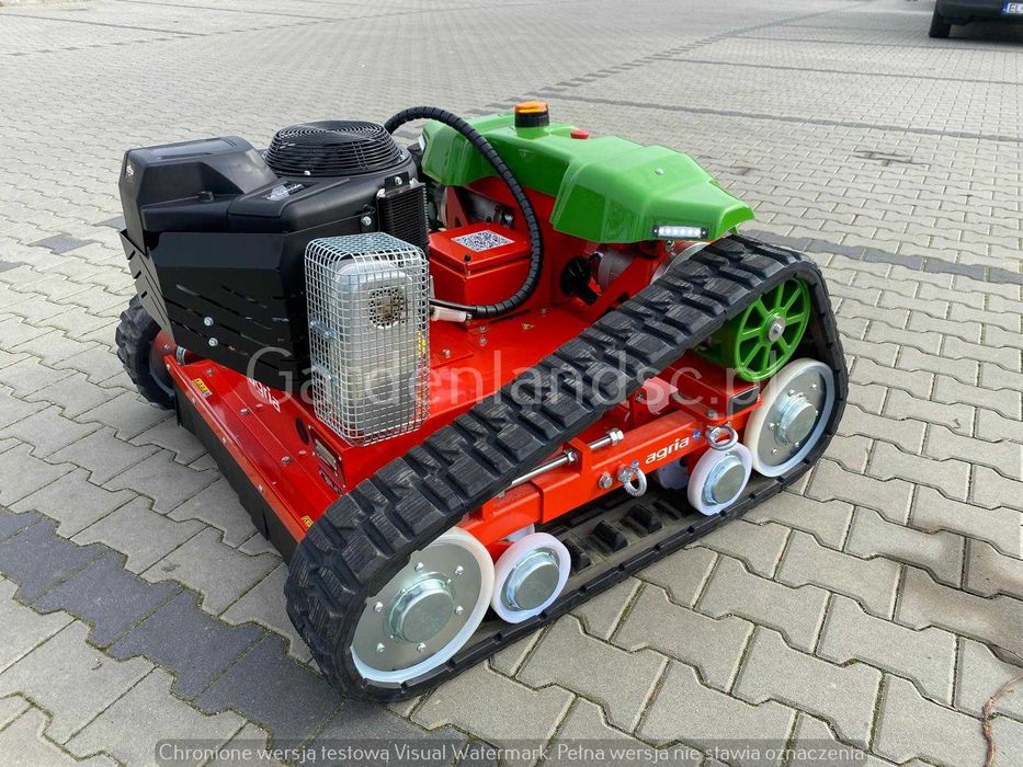 Kosiarka (robot) mulczująca AGRIA 9500, koszenie stromych terenów