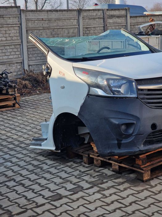Przód Kompletny Opel Vivaro B – Maska Zderzak Lampy Pas RT3A