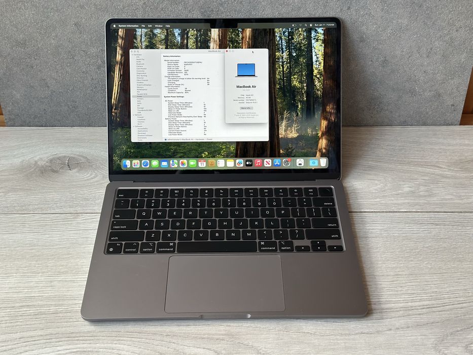 Macbook air m2 A2681 16gb 512gb 90%