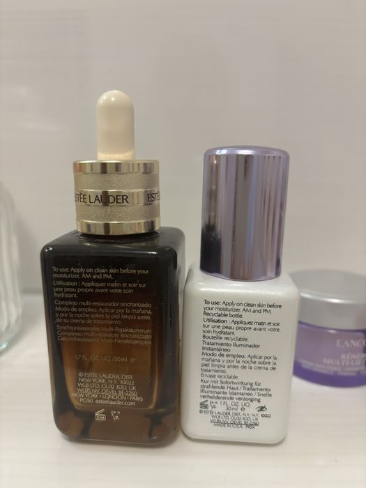 Puste pojemniki Estee Lauder 6 szt