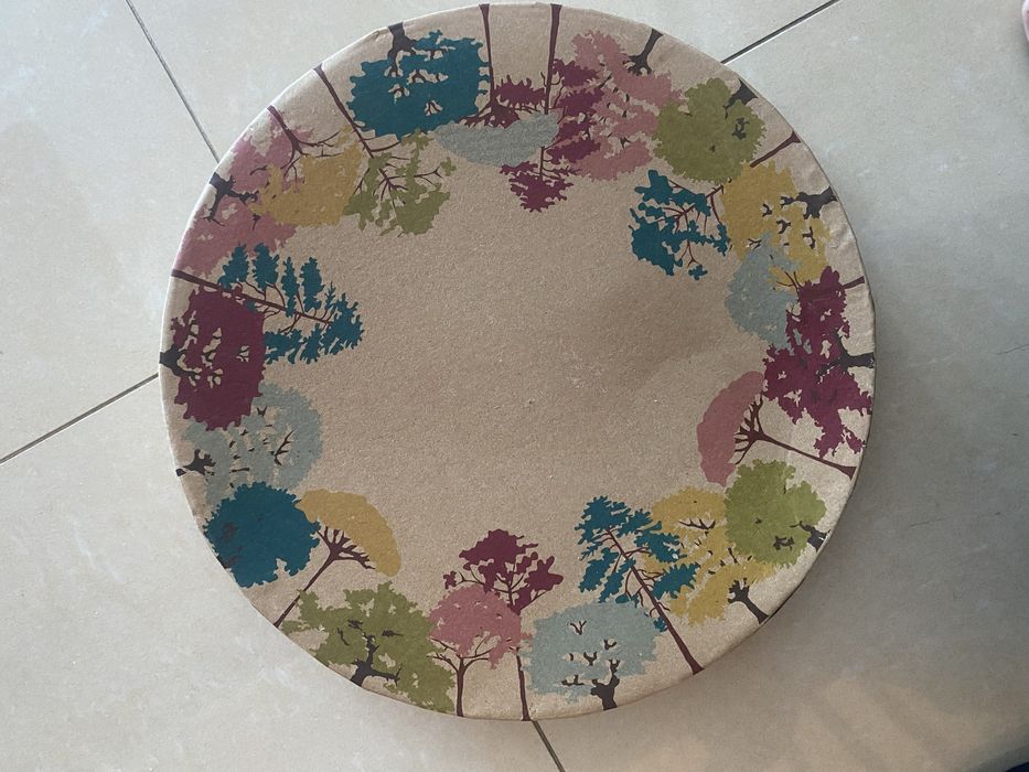 Conjunto prato de servir + chávenas Gato Preto