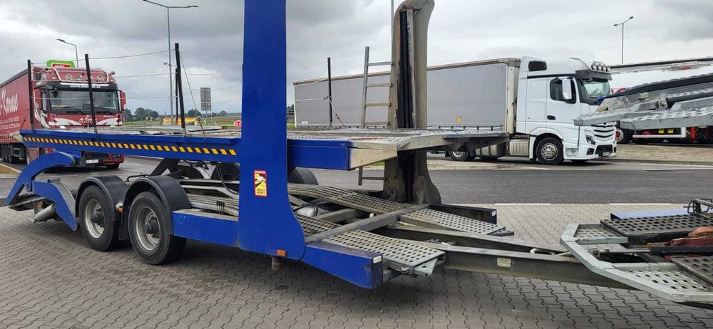 DAF  Lohr autotransporter 2006 + przyczepa