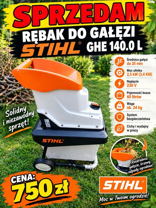 Rębak do gałęzi Stihl