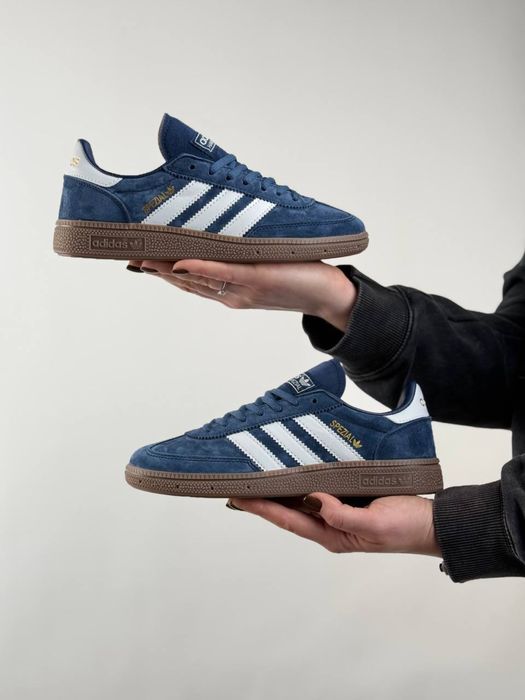 Жіночі кросівки адідас Adidas Handball Spezial Navy White [36-41]